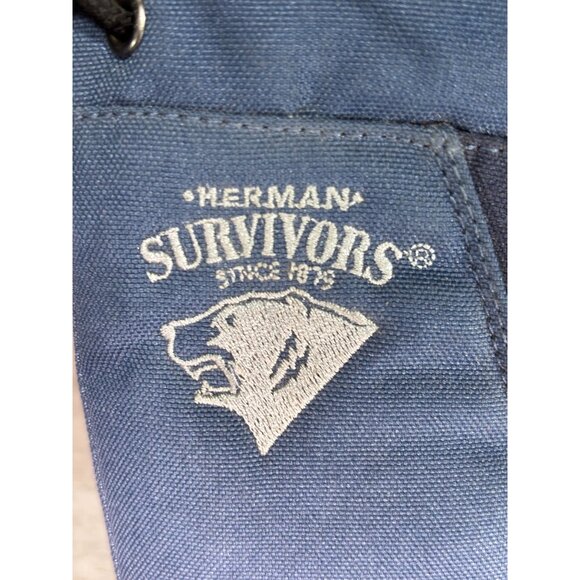 Herman Survivors Mens Insulated Snow Boots Size 8 Blue & Black - Picture 4 of 8